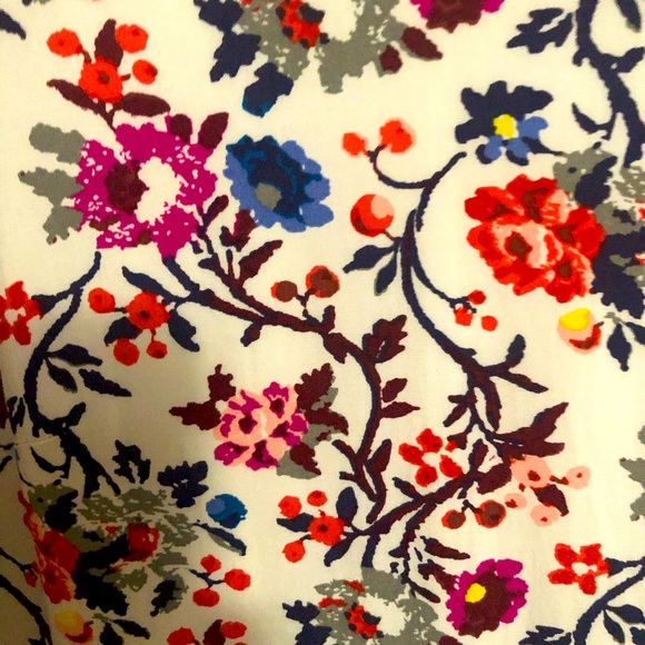 Old Navy floral dress 3/4 length sleeves - Picture 3 of 3